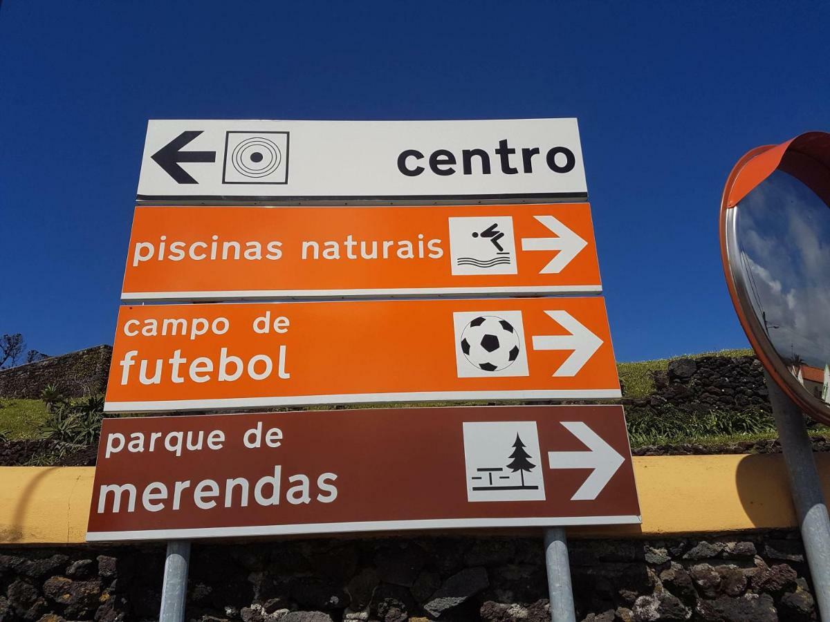 Seaside Azores Villa With Natural Pool, Terrace & Barbecue Capelas Exterior foto